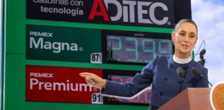 Precio de gasolina se mantendrá por debajo de 24 pesos en la mayoría del país: Sheinbaum