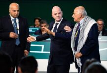 Tensión en FIFA: dirigente Palestino rechaza saludo Israelí