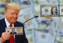 Trump podría aparecer en un billete de 250 dólares