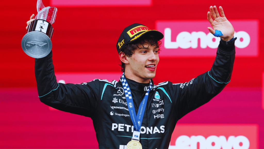 Andre Antonelli gana el GP de Canadá y Checo abandona la carrera