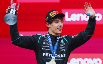 Andre Antonelli gana el GP de Canadá y Checo abandona la carrera