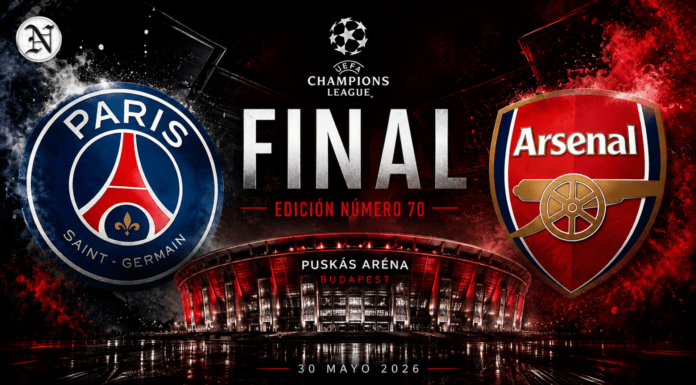 Todo listo para la Final de Champions 2026 entre PSG y Arsenal