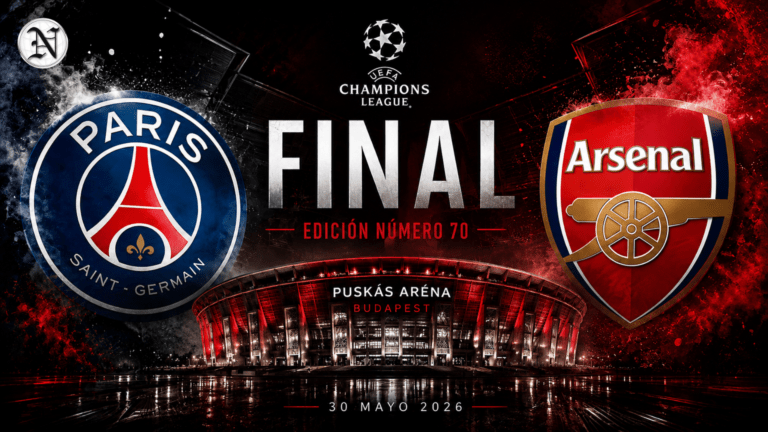 Todo listo para la Final de Champions 2026 entre PSG y Arsenal
