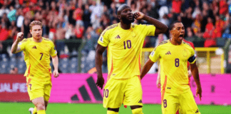 Lukaku y Courtois lideran lista de Bélgica rumbo a la Copa del Mundo