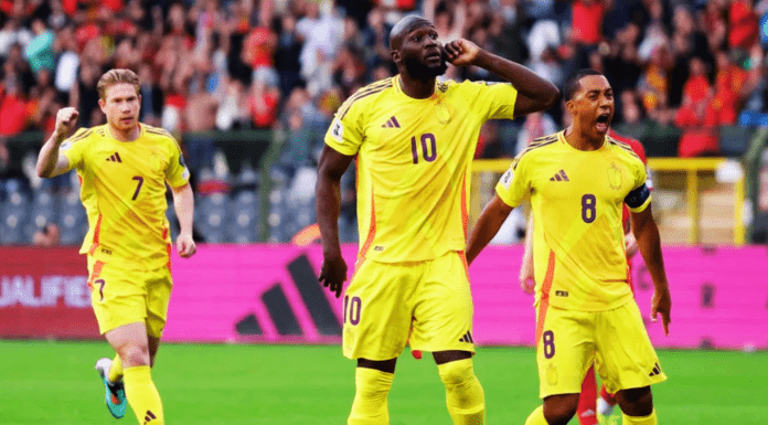 Lukaku y Courtois lideran lista de Bélgica rumbo a la Copa del Mundo