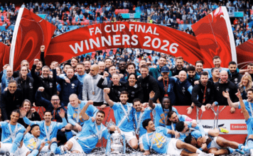 Manchester City vuelve a conquistar la FA Cup en Wembley Manchester City vuelve a conquistar la FA Cup en Wembley