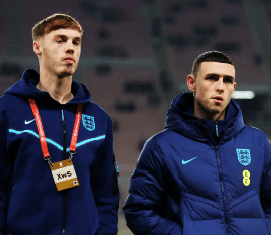 Inglaterra dejaría fuera de la lista final a Phil Foden y Cole palmer