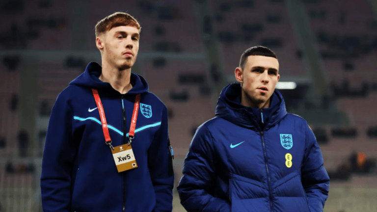 Inglaterra dejaría fuera de la lista final a Phil Foden y Cole palmer