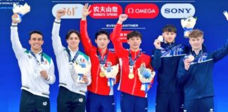 México logra plata en mundial de clavados en Pekín, China