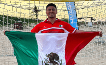 México gana bronce en handball de playa en el Caribe