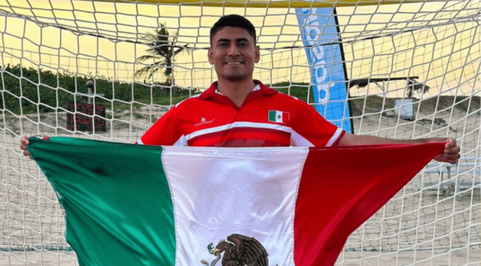 México gana bronce en handball de playa en el Caribe