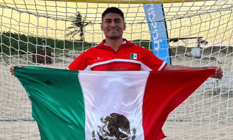 México gana bronce en handball de playa en el Caribe
