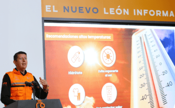 Protección Civil alerta por fuertes vientos durante jornada mundialista en Monterrey
