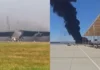 Mueren ocho personas tras caída de bombardero B-52 en California; investigan causas