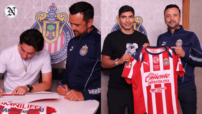 Guadalajara se refuerza su ataque con Kevin Castañeda y Jordan Carrillo para el CL 2026 Guadalajara se refuerza su ataque con Kevin Castañeda y Jordan Carrillo para el CL 2026
