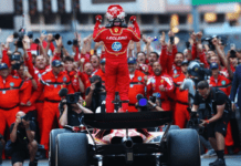 Charles Leclerc lidera el doblete de Derrari en el inicio del GP de Mónaco