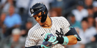 Aaron Judge estará fuera gran parte de la campaña por fractura en una costilla derecha