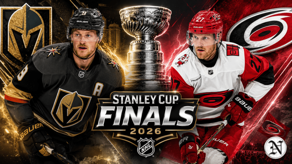 Todo listo para la Stanley Cup Final entre Carolina Hurricanes y La Vegas Golden Knights