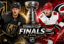 Todo listo para la Stanley Cup Final entre Carolina Hurricanes y La Vegas Golden Knights