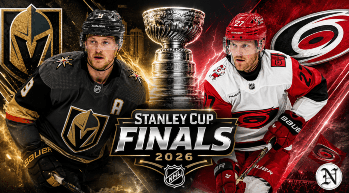 Todo listo para la Stanley Cup Final entre Carolina Hurricanes y La Vegas Golden Knights