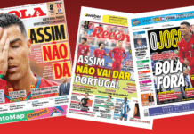 Prensa portuguesa cuestiona el debut de la Selección Lusitana en el Mundial Prensa portuguesa cuestiona el debut de la Selección Lusitana en el Mundial