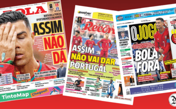 Prensa portuguesa cuestiona el debut de la Selección Lusitana en el Mundial Prensa portuguesa cuestiona el debut de la Selección Lusitana en el Mundial