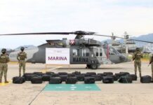 Decomiso de cocaína en Guerrero supera una tonelada, informa Semar