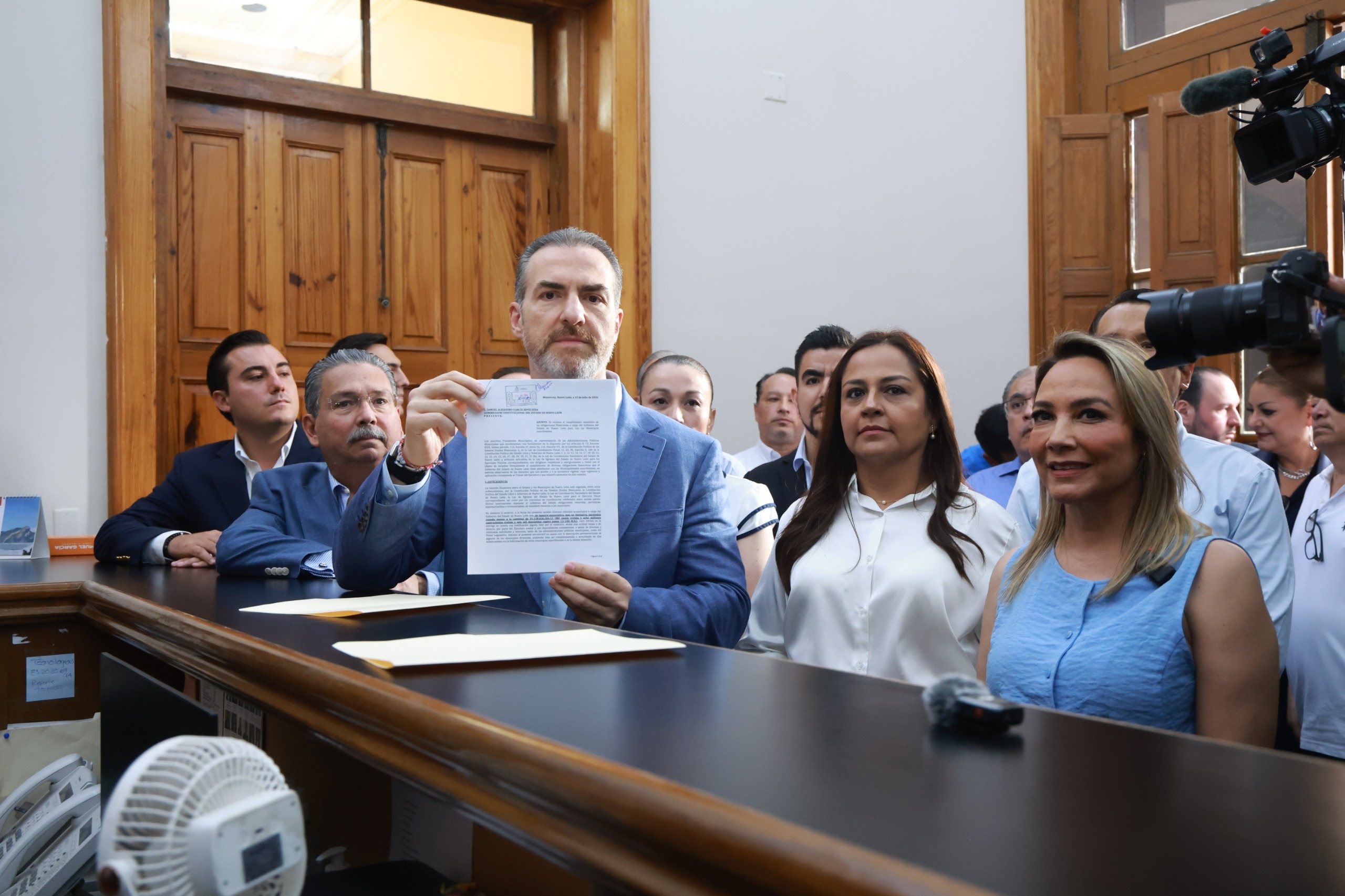 Monterrey encabezó la exigencia a través del alcalde Adrián de la Garza
