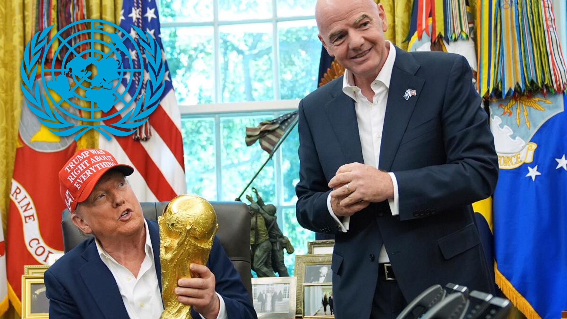 Trump impulsa a Gianni Infantino