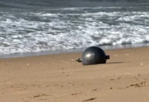 Esferas halladas en playa australiana serían restos de un cohete espacial