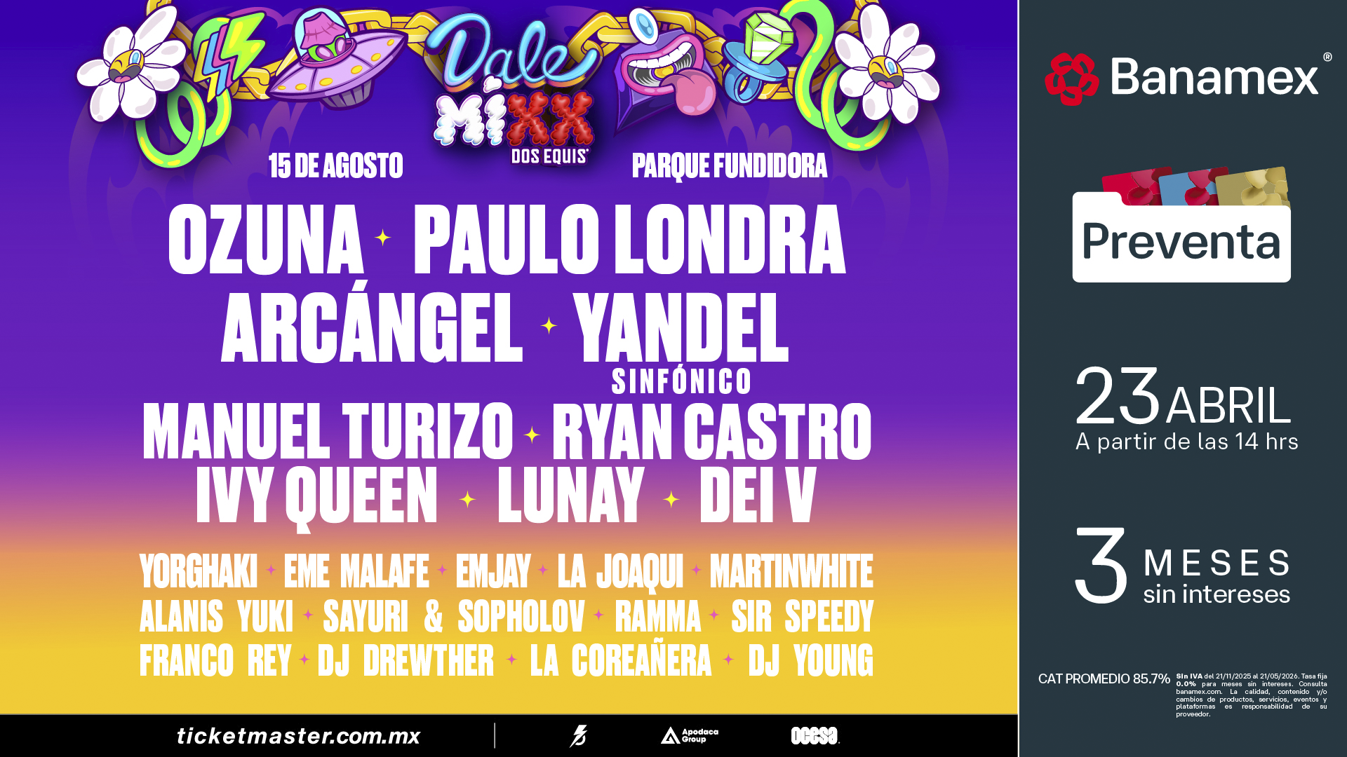 DaleMixx prepara gran fiesta urbana