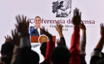 Sheinbaum rechaza censura ante debate por derechos de audiencias