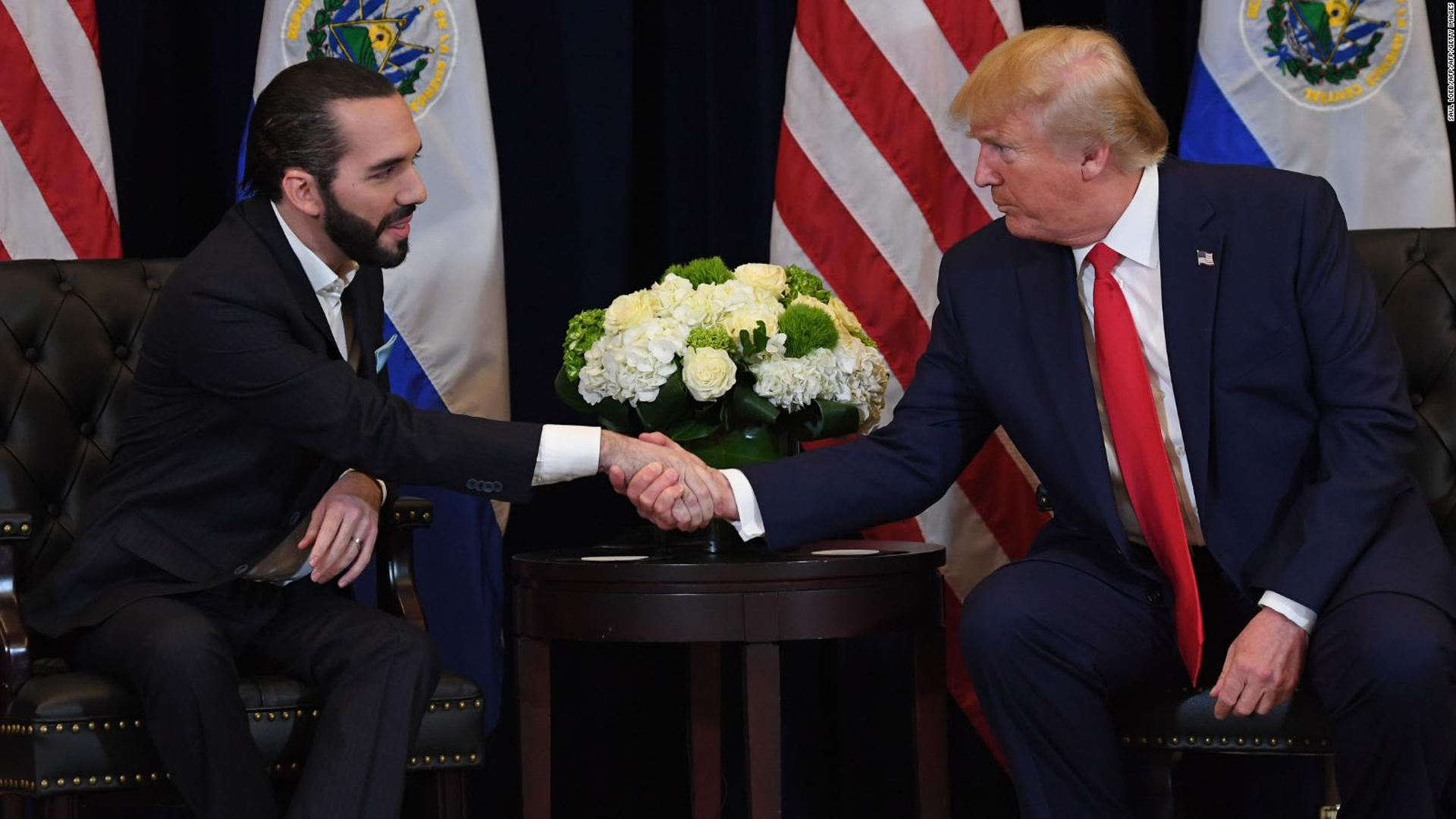 Trump y Bukele en la Casa BlancaTrump y Bukele en la Casa Blanca