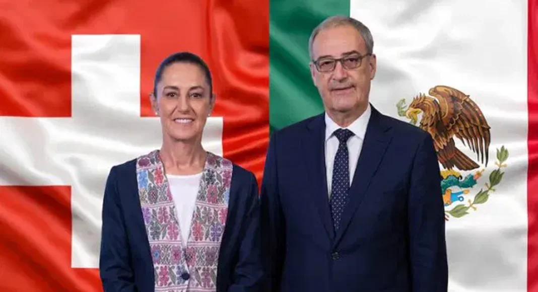 Inicia presidente de Suiza visita oficial a México para fortalecer cooperación