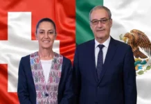 Inicia presidente de Suiza visita oficial a México para fortalecer cooperación