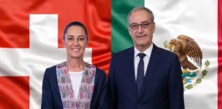 Inicia presidente de Suiza visita oficial a México para fortalecer cooperación