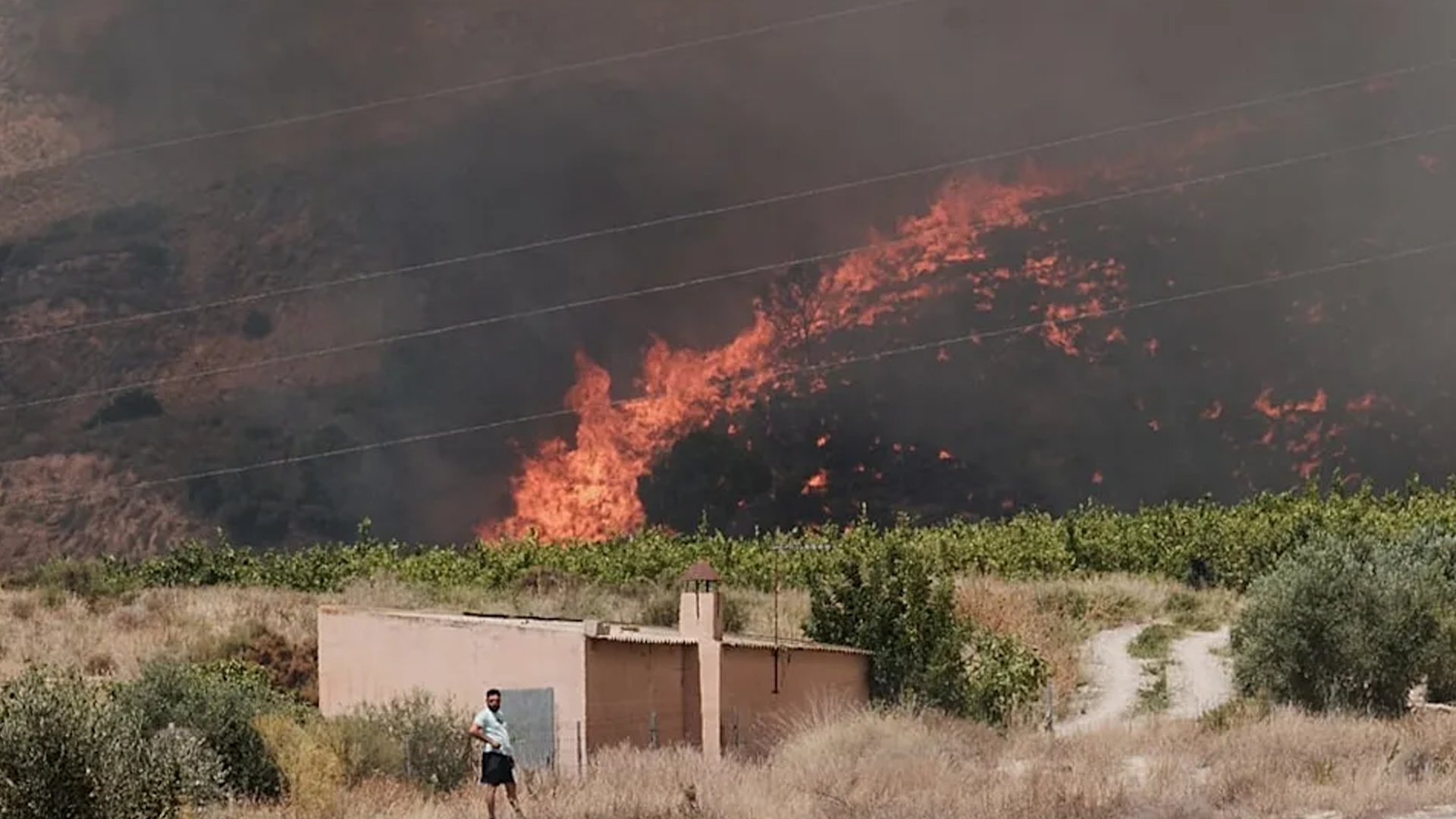12 muertos: devastador incendio histórico sacude España