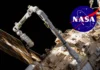 Astronautas de la NASA reparan brazo robótico de la Estación Espacial Internacional
