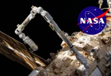 Astronautas de la NASA reparan brazo robótico de la Estación Espacial Internacional
