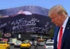 Irán exhibe mural impactante contra Trump en plena crisis