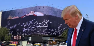 Irán exhibe mural impactante contra Trump en plena crisis