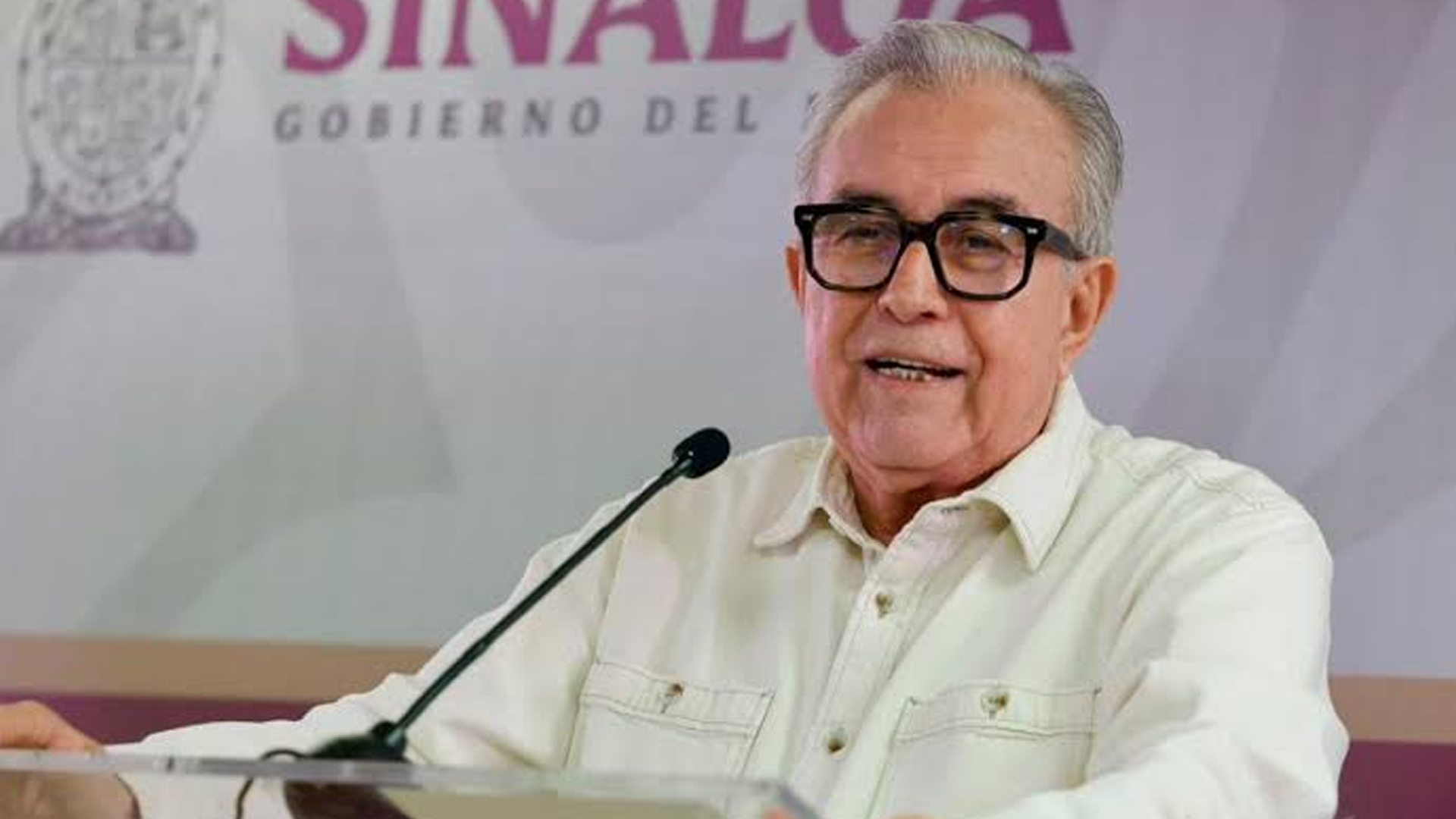 Ruben Rocha Moya Niega vínculos con delitos relacionados al Narco