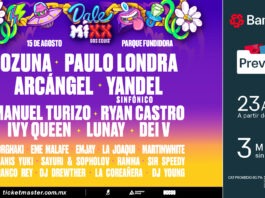 El lineup oficial de Dale Mixx 2026 reúne a algunas de las figuras más importantes del reguetón y la música urbana que se presentarán el próximo 15 de agosto en Parque Fundidora, Monterrey.