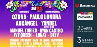 El lineup oficial de Dale Mixx 2026 reúne a algunas de las figuras más importantes del reguetón y la música urbana que se presentarán el próximo 15 de agosto en Parque Fundidora, Monterrey.