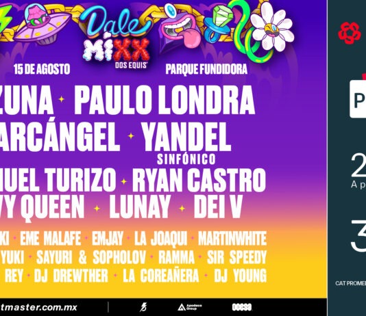 El lineup oficial de Dale Mixx 2026 reúne a algunas de las figuras más importantes del reguetón y la música urbana que se presentarán el próximo 15 de agosto en Parque Fundidora, Monterrey.