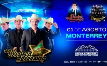 Los Alegres del Barranco llegarán a la Arena Monterrey el próximo 1 de agosto con su gira "Siempre Alegres Tour" 2026, donde interpretarán sus más grandes éxitos ante el público regiomontano.