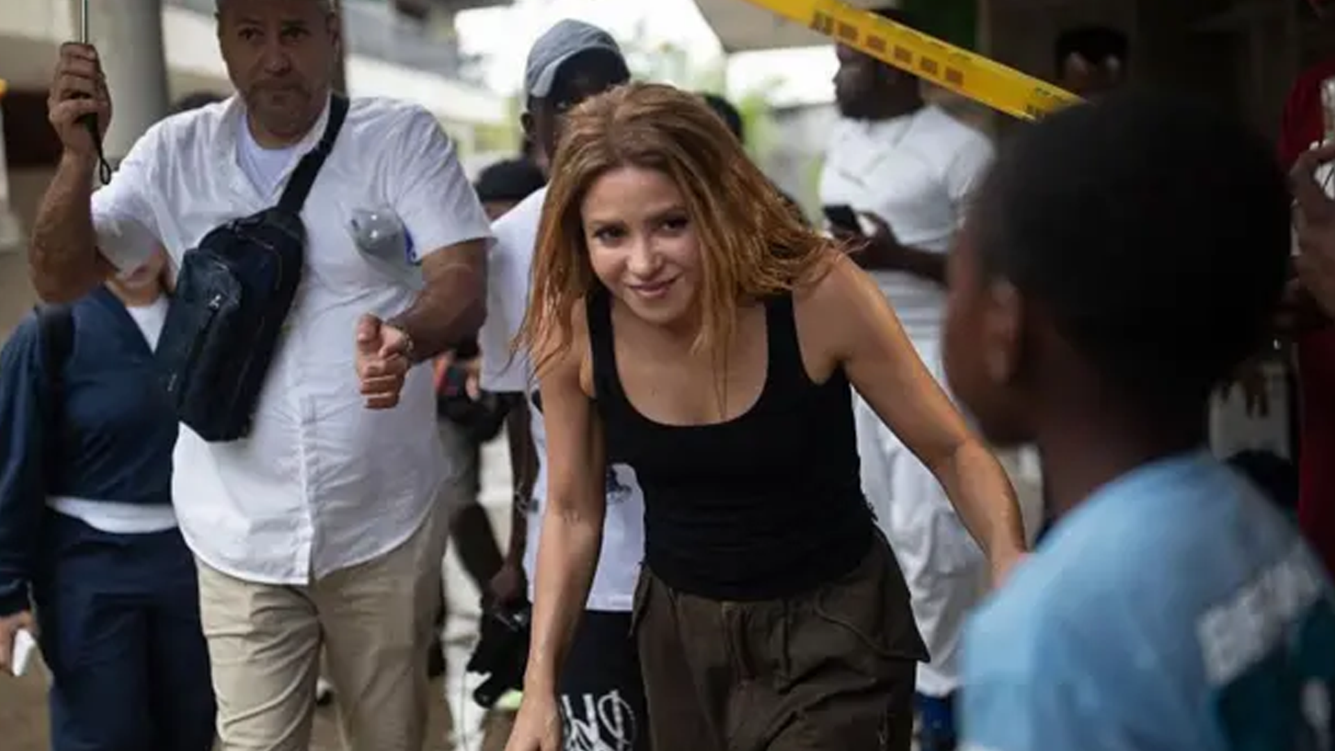 Visita sorpresa de Shakira a Colombia