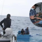 Armada de México rescata a dos hombres pescadores a la deriva en la frontera con Guatemala