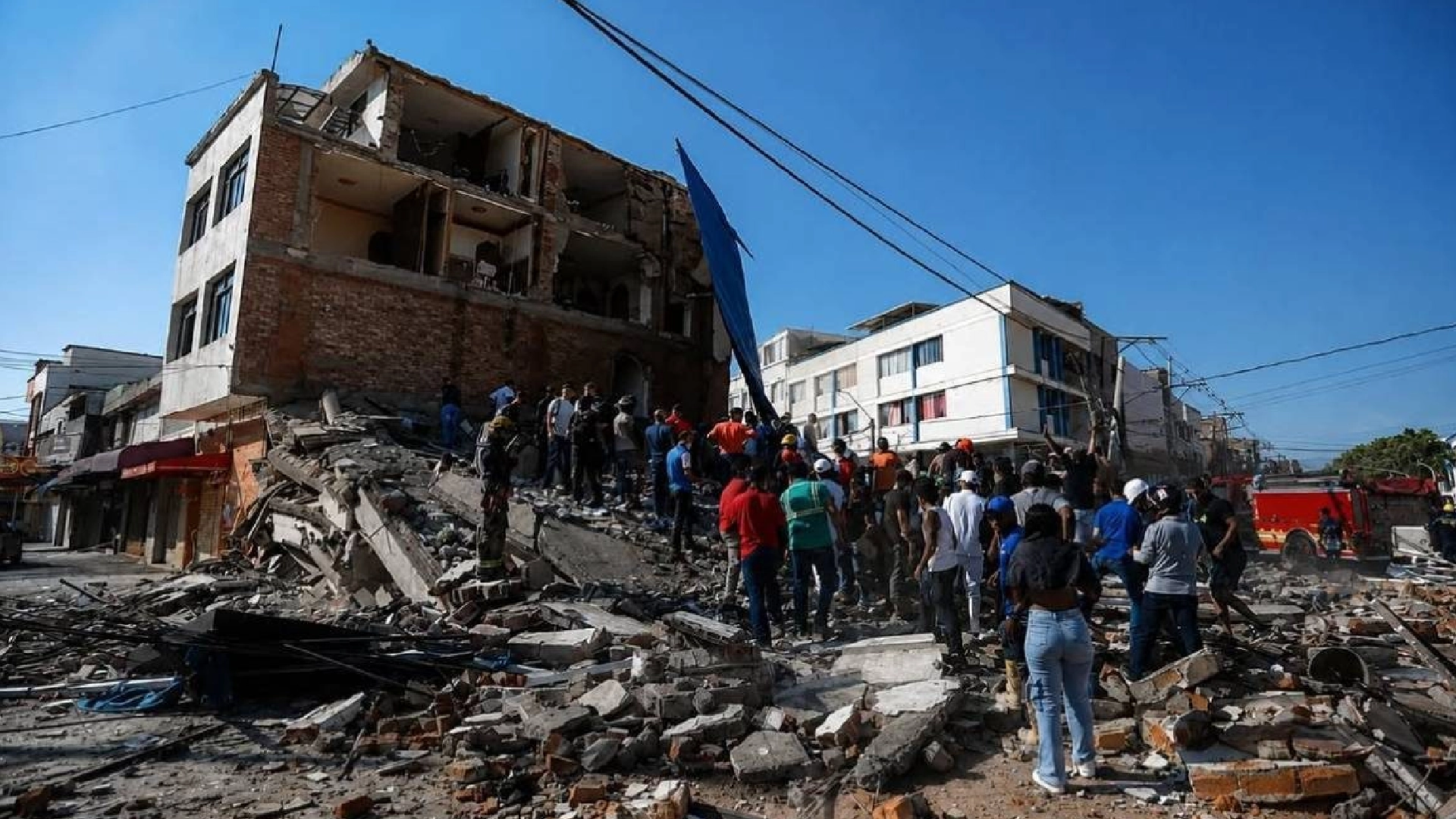Colombia enfrenta fuerte sismo