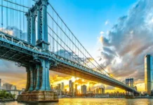 Brooklyn: hombre escala el puente, salta al río y es acusado